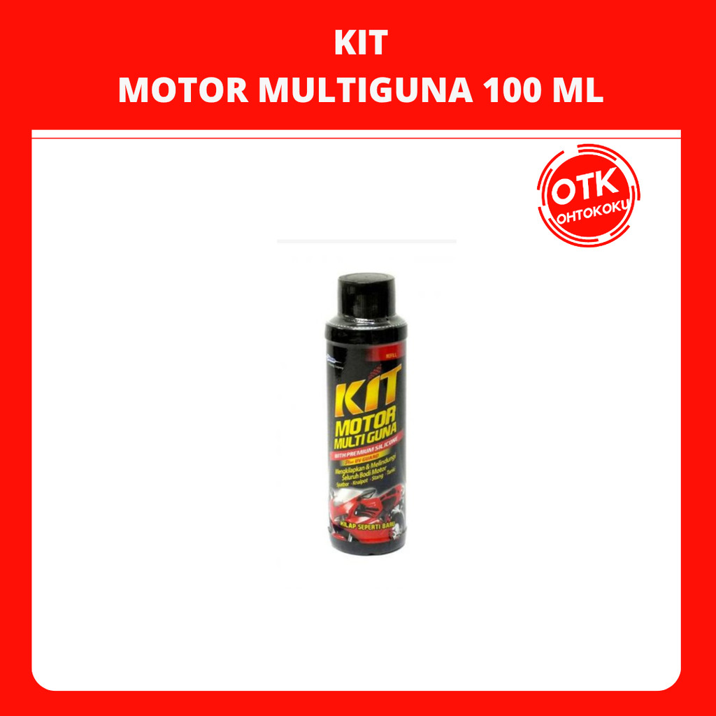 KIT Motor Multiguna Pengkilap Motor Botol 100ml Refill