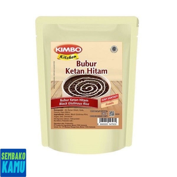

Kimbo Bubur Ketan Hitam 180 gr
