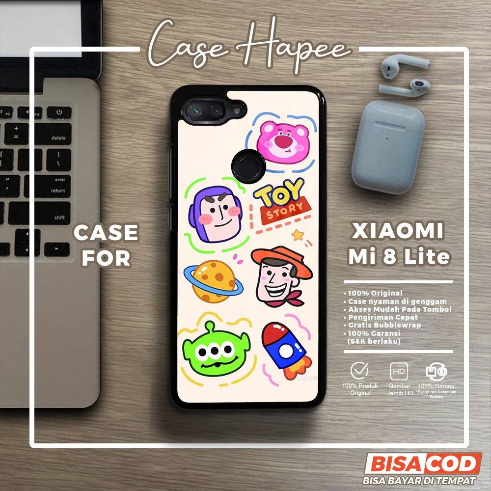 Case Xiaomi Mi 8 Lite Casing Xiaomi Mi 8 Lite [LTSO] Casehapee Case Glossy Case Aesthetic Custom Cas
