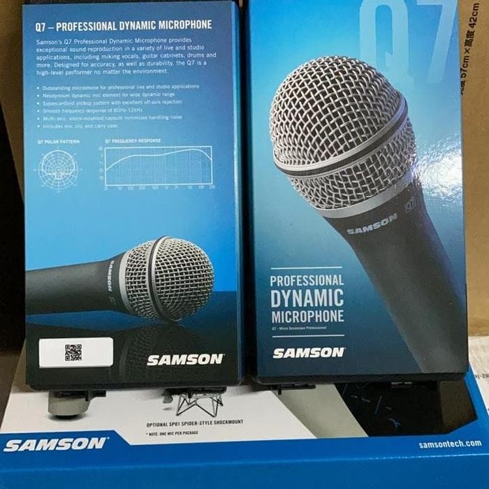 Mic / Microphone Kabel Samson Q7 / Q-7 Original