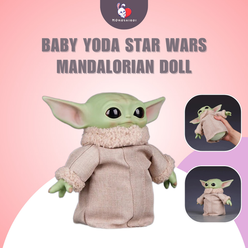 Baby Yoda Star Wars Mandalorian Boneka Original
