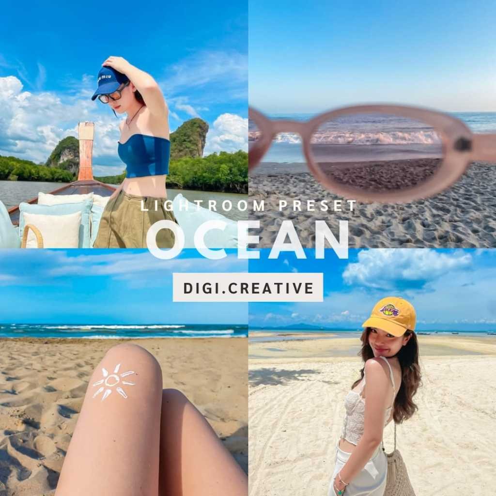 PRESET AESTHETIC | OCEAN PRESET | LIGHTROOM