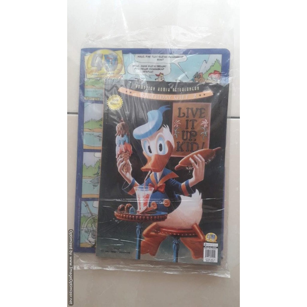 Edisi Koleksi DONAL BEBEK - BIRTHDAY GIFT 2