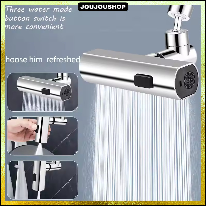 Keran Air Extender Faucet Water Outlet Universal 360 Degree - O2