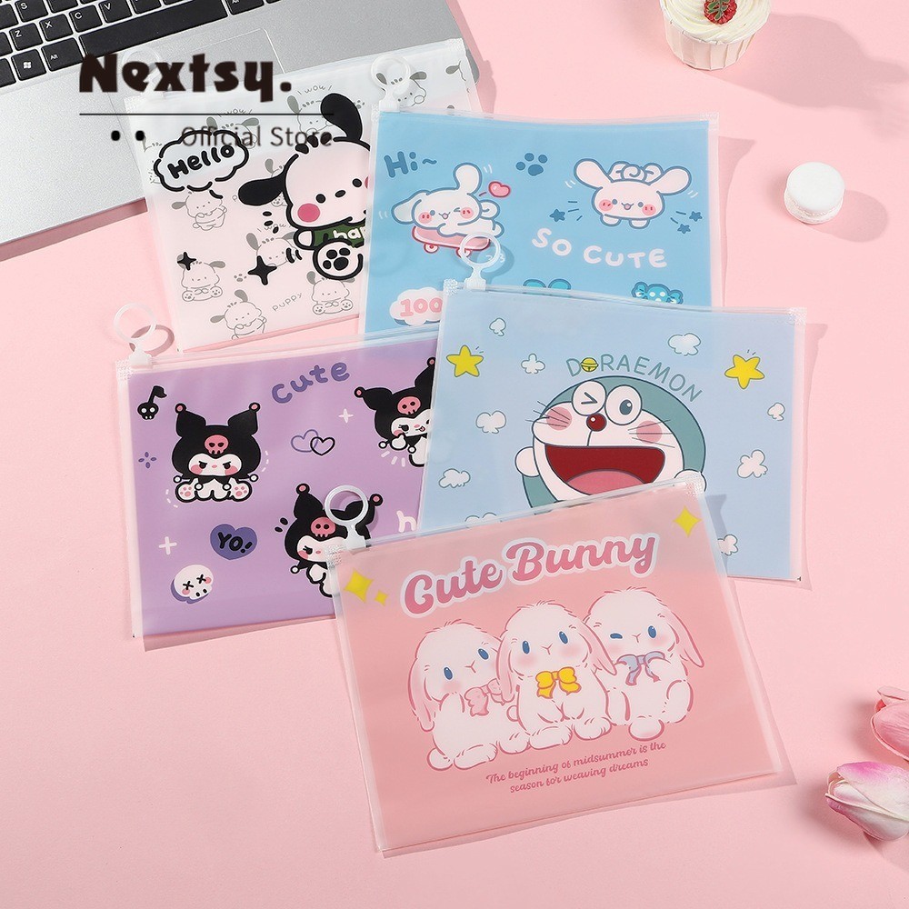 

Nextsy Tas Ritsleting Kartun Lucu Tas Penyimpanan Rumah Tangga Tas Alat Tulis Siswa