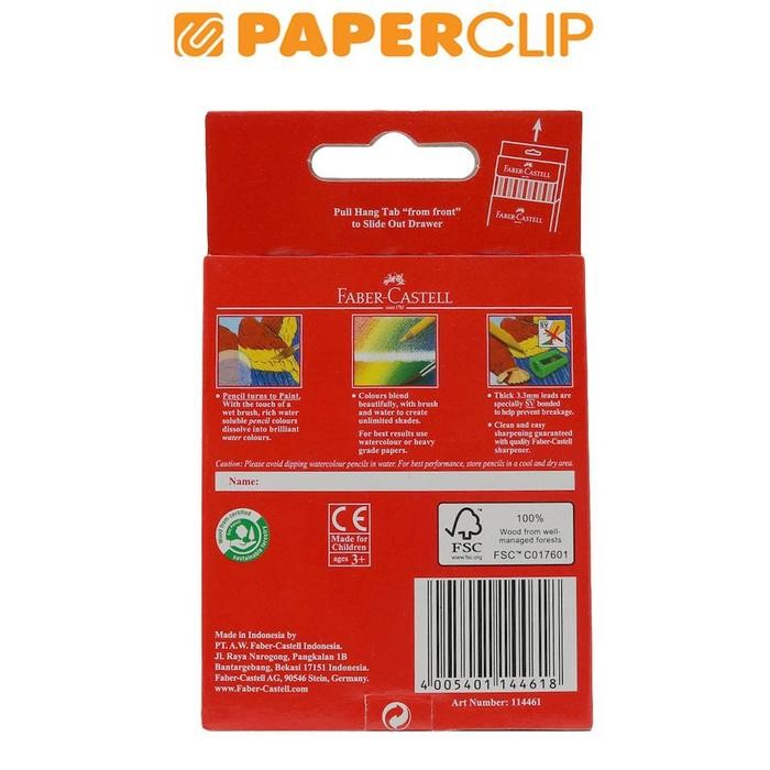 

TERLARIS! PENSIL WARNA FABER CASTELL SET RL 114461 12COLOR DUS