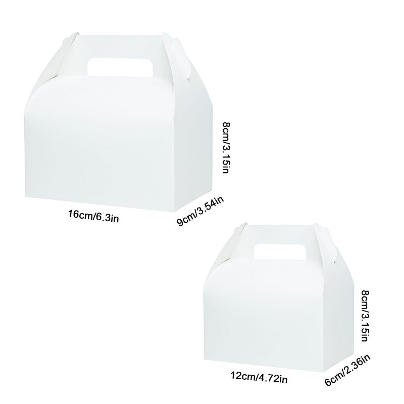 

20pcs Kraft Paper Gift Box Containers Perfect for Packaging, Wedding, Party, Birthday Decorations and Small Business Supplies