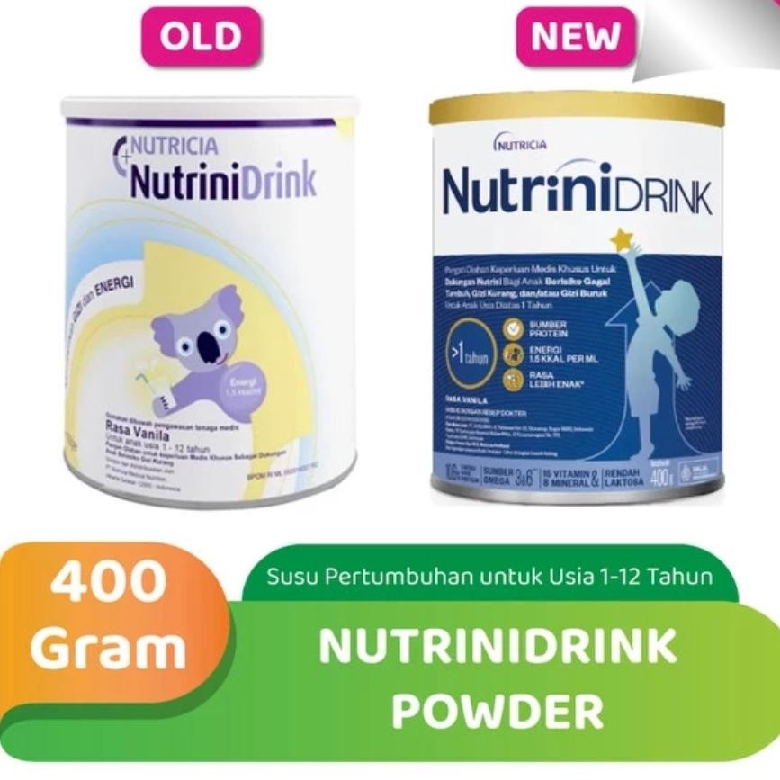 

Nutricia NUTRINIDRINK susu VANILA anak usia 1-12 tahun 400gr