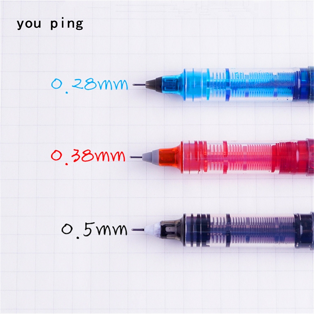 

Luxury quality Student School Office Stationery Fine Nib Gel Pen Big Ink Capacity Ballpoint pen New