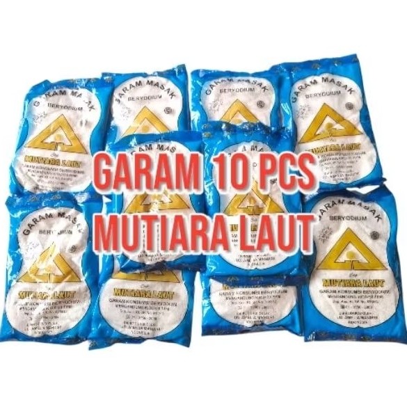 

[HARGA PROMO] Terbaru PROMO 10 Pcs Garam Dapur / Garam Halus Masak Beryodium Garansi Berkualitas