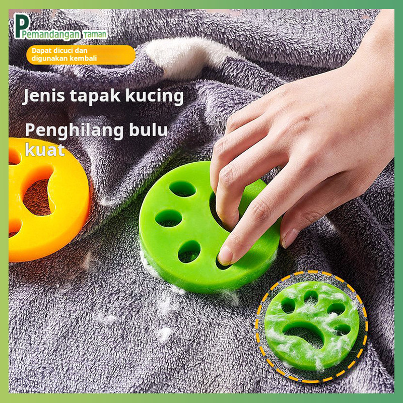 Mesin cuci cucian rumah tangga penghilang bulu cakar kucing silikon menyerap debu dan menghilangkan 