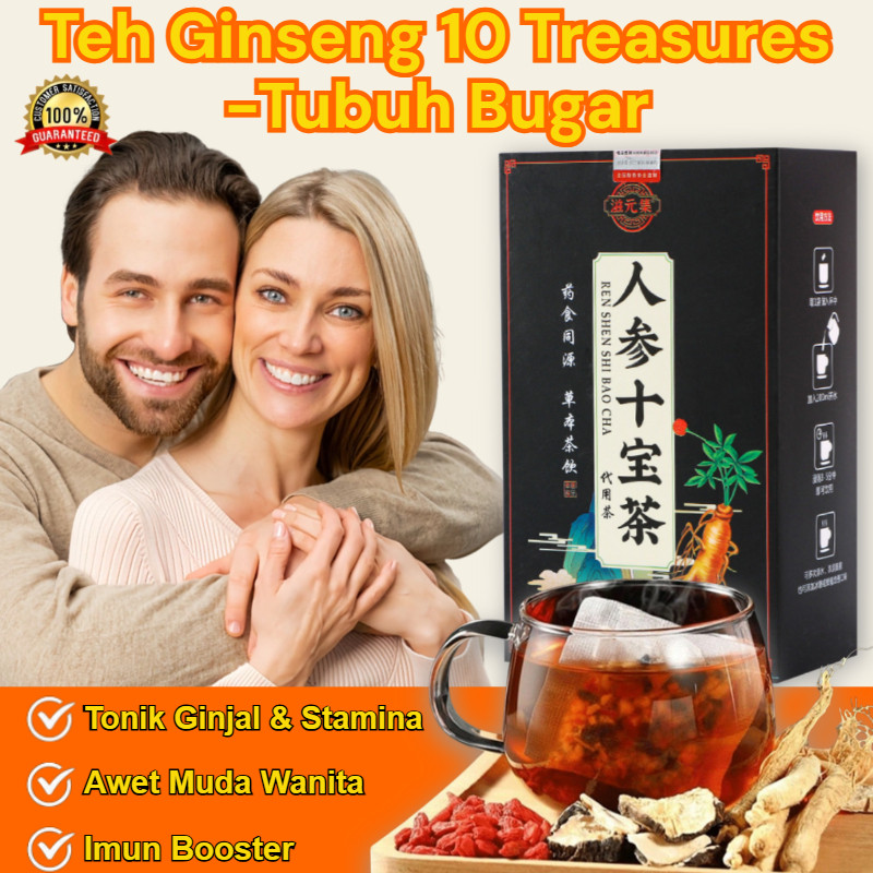 

⭐Asli Beli 1 Gratis 2⭐Teh Ginseng Sepuluh Harta Karun Teh Saripati Kuning Teh Lima Harta Karun Teh Lycium Chinens Teh Sepuluh Herbal Teh Ginseng Goji Penambah Energi Teh Ginseng Nutrisi Ginjal