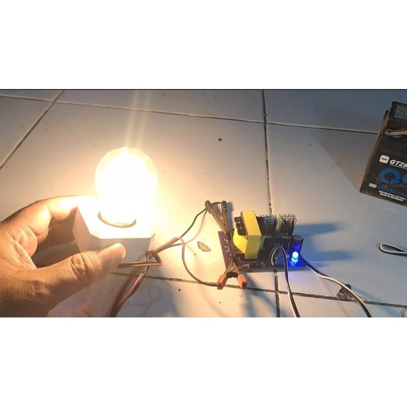 KIT INVERTER MINI 12vDC to 220vAC 150watt