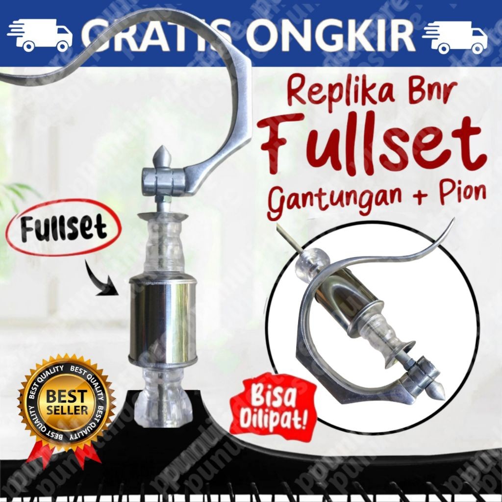 Gantungan Sangkar Lipat BNR Kandang Kotak Murai Fullset Pion Tabung Stainless