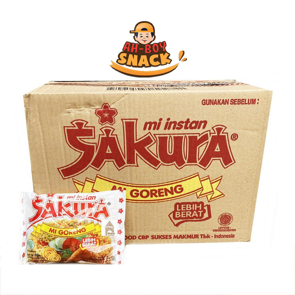 

1 DUS MIE SAKURA GORENG ISI 40 PCS