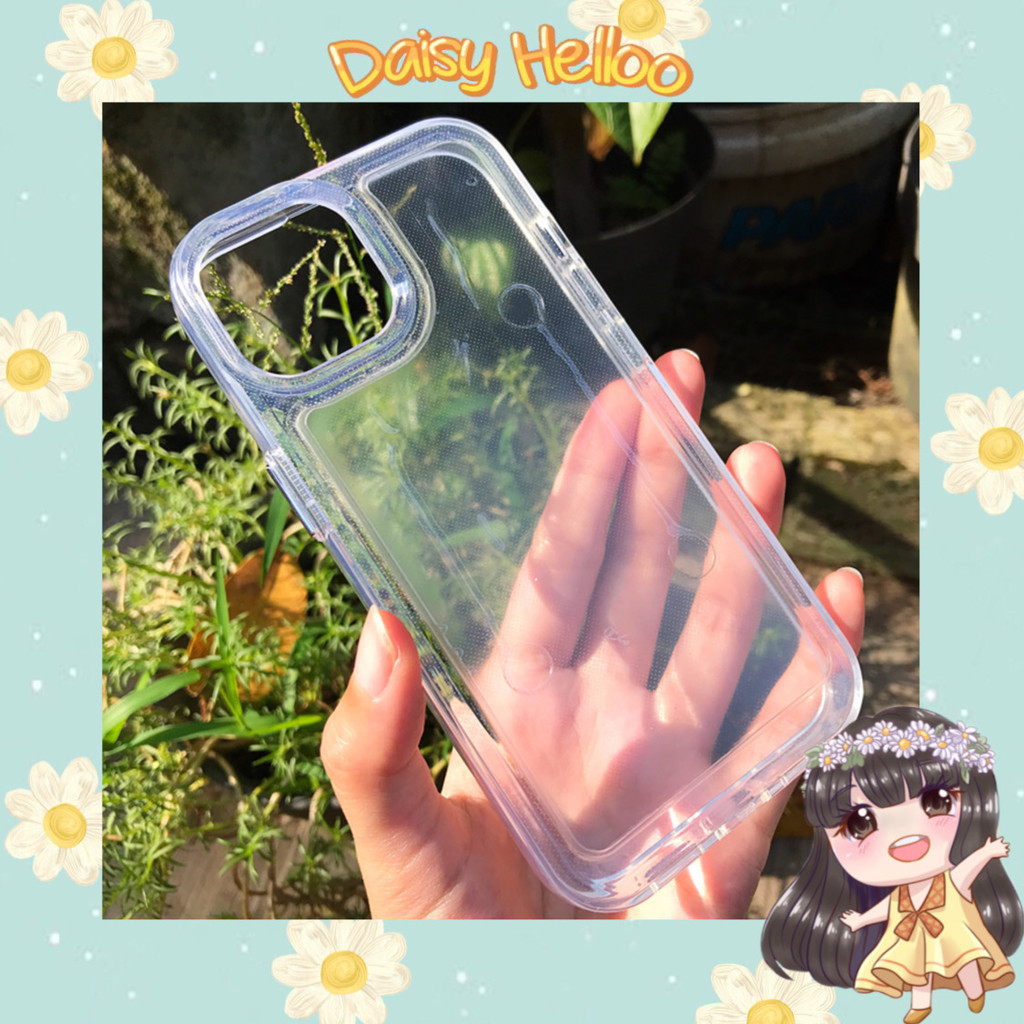 Case iPhonee 15 Pro Max Bening Tebal Casing Handphone IP PM Transparan Aksesoris Hp Pria Wanita Bjm 