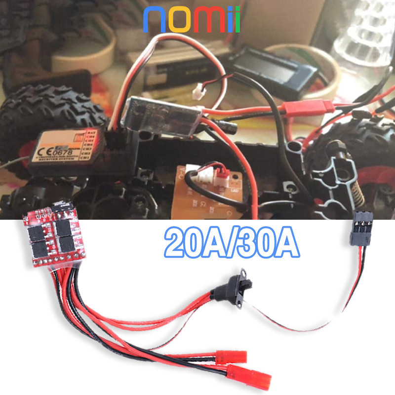 20A ESC 30A ESC Motor Speed RC ESC 2KHz Maju Mundur Sikat Rem