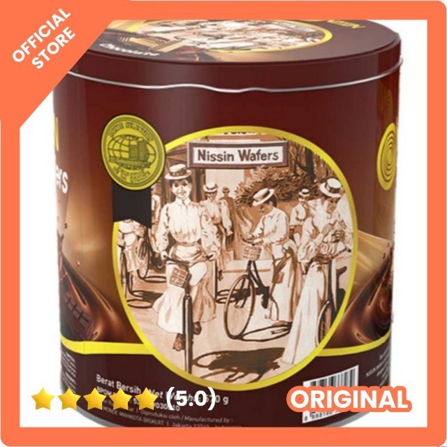 

Nissin Wafer chocolate kaleng 570gr