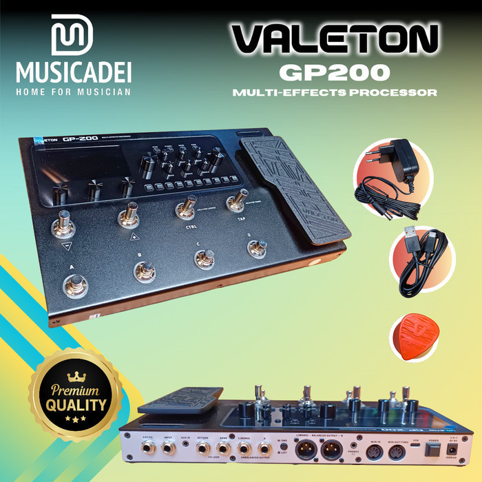 Multieffect Gitar VALETON GP200 / GP-200 / GP 200