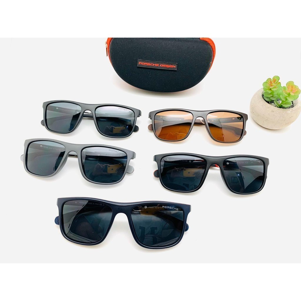 NEW BARU TERBARU...Kacamata Hitam Pria porsche designe dragon Lensa POlarized Sunglasses FULLSET