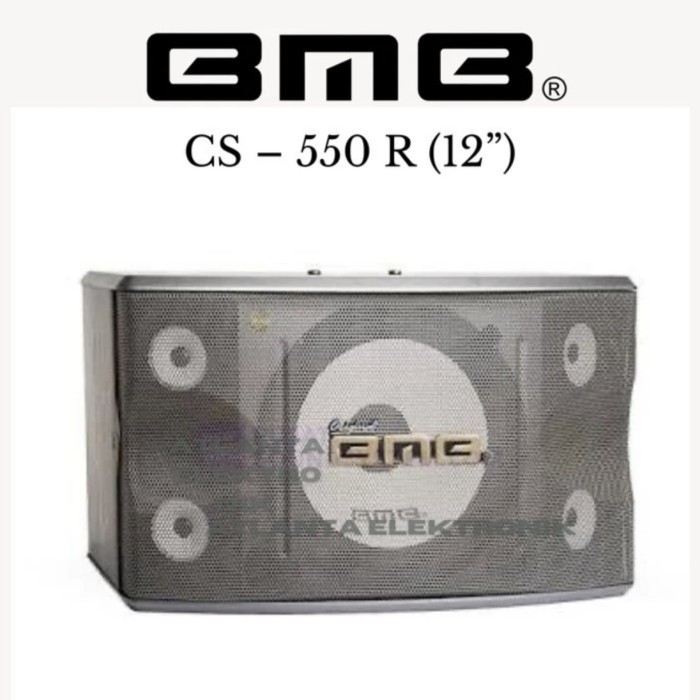 Original Speaker Karaoke Pasif BMB CS-550R/CS550R/CS 550 R 12 inch Garansi 3 Tahun