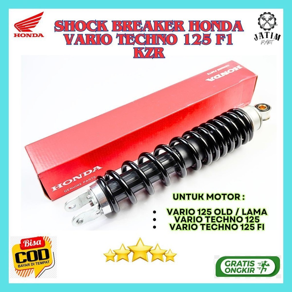 Shok Belakang Vario 125 Ori / ShockBreaker Belakang Honda Vario Old Original Premium - 52400-KZR-600