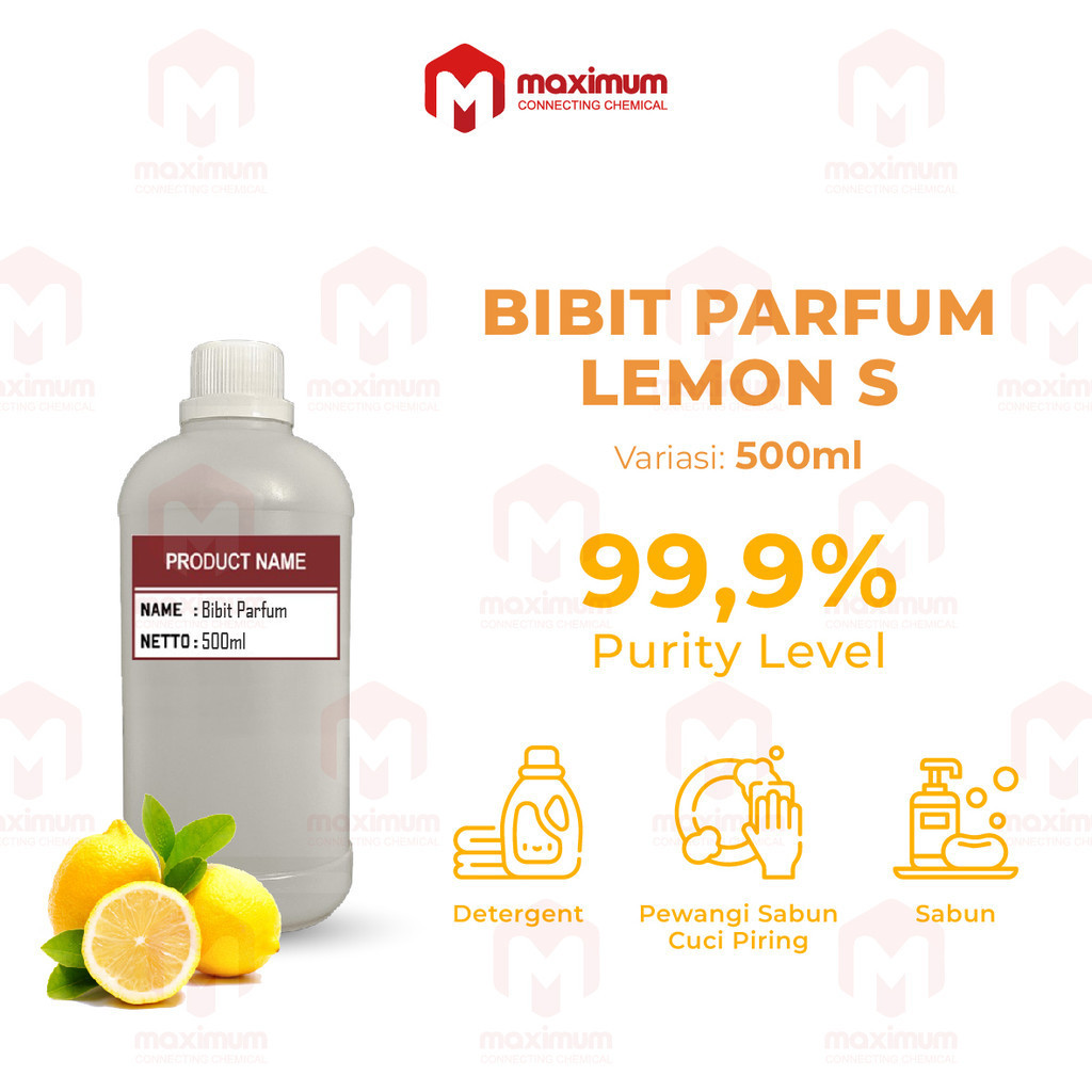 BIBIT PARFUM LEMON S  500ML / PARFUM LEMON SUN 500ML / PARFUM SABUN CUCI PIRING 500ML