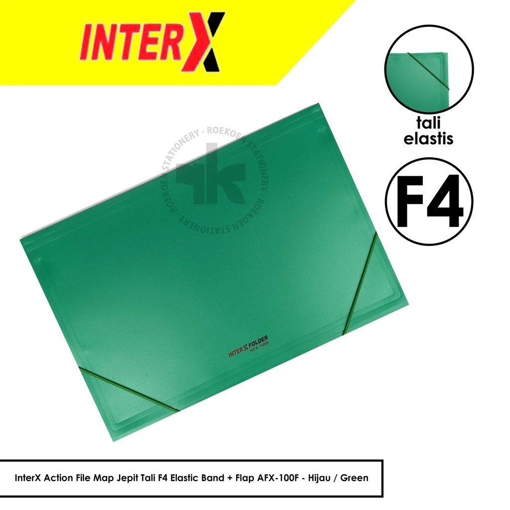 

InterX Action File Map Jepit Tali F4 Elastic Band + Flap AFX-100F