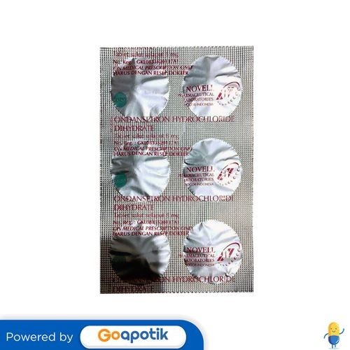 Ondansetron Novell 8 Mg Strip 6 Tablet