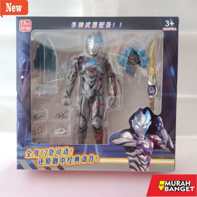 Mainan figure ultraman yg lagi viral= Mainan Action Figure Ultraman Shf Ultraman Blazar