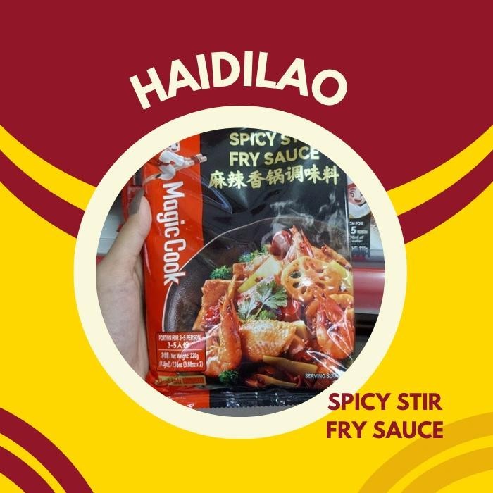 

haidilao spicy stir fry sauce 220 gr