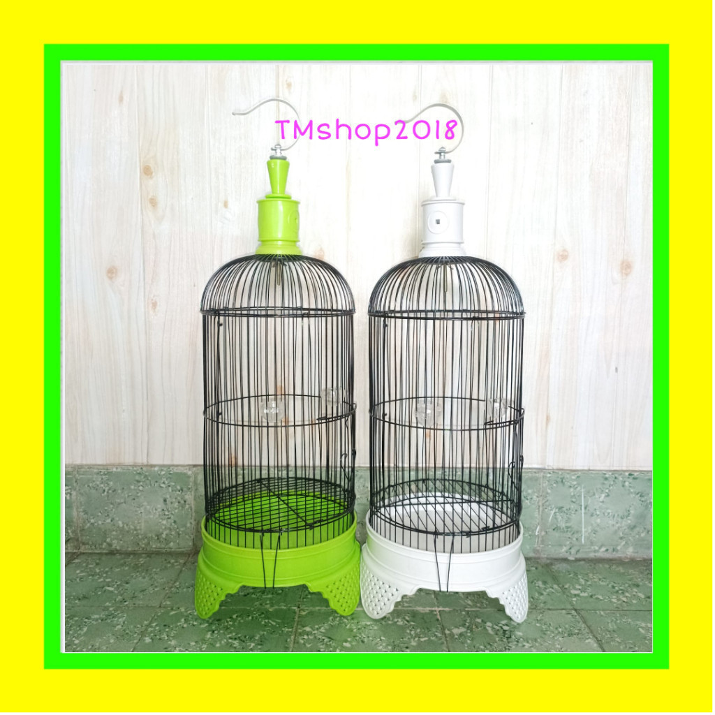 GROSIR HELOPET D23 T74 Sangkar Burung Kecil Warna Kandang Ram Besi Tebal Kenari LoveBird Pleci Perku