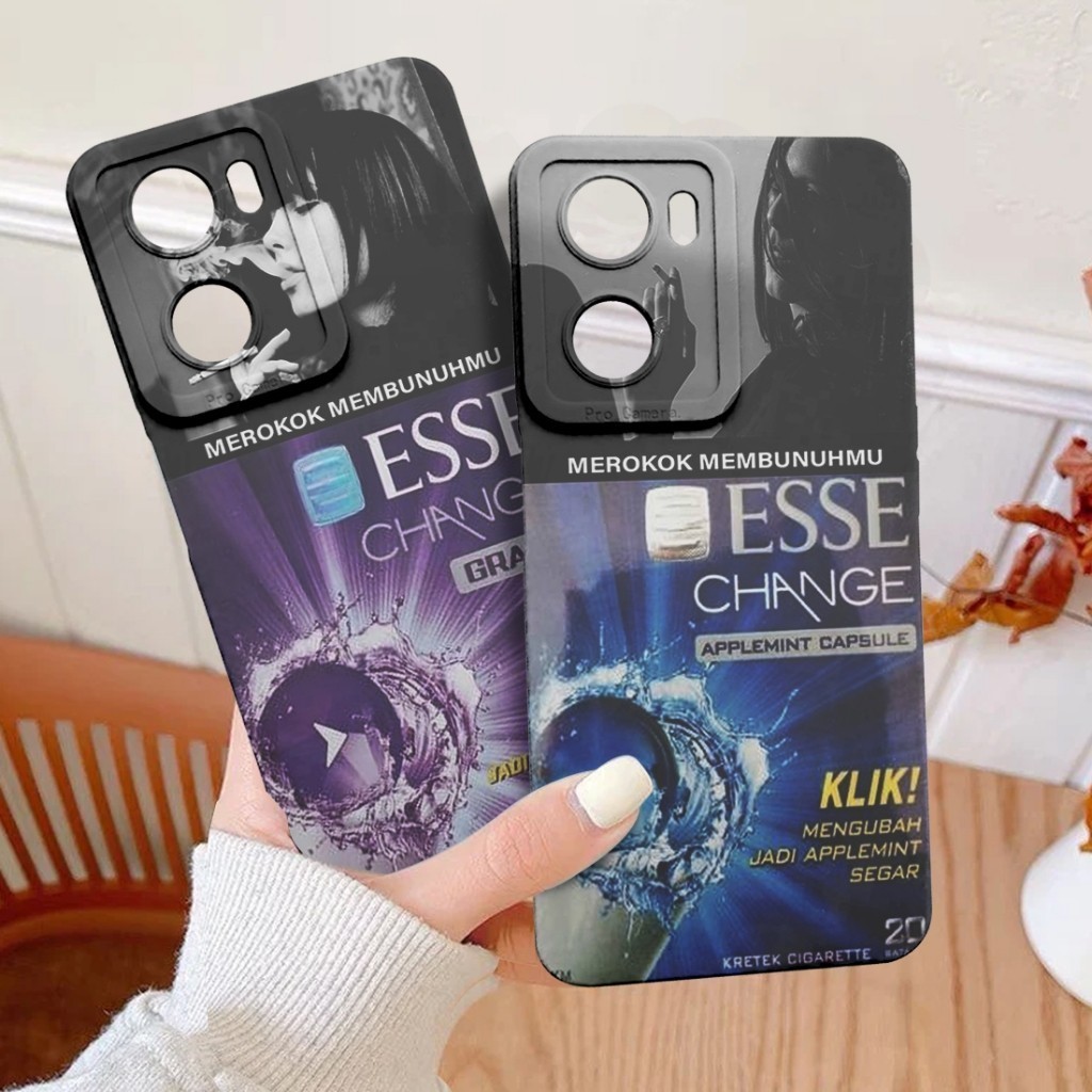 CASE HP UNTUK IQOO  Z7x IQOO Z7 GAMBAR ROKOK CASING HP SOFTCASE HANDPHONE CASING TRAND - RK64