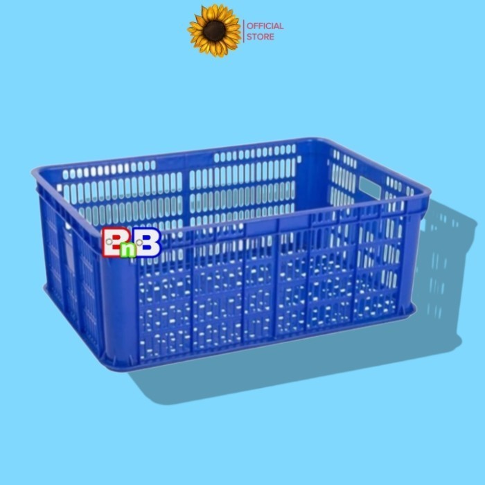 

Green Leaf 2204 L Container Keranjang Industri Box Plastik Lubang