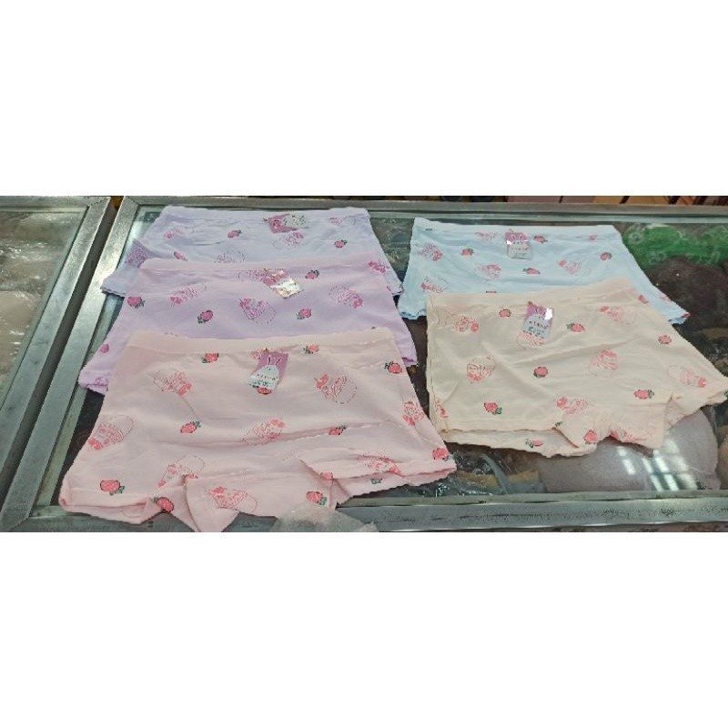 Elena Celana Dalam Anak Segiempat | Celana Dalam Anak Boxer 6pc