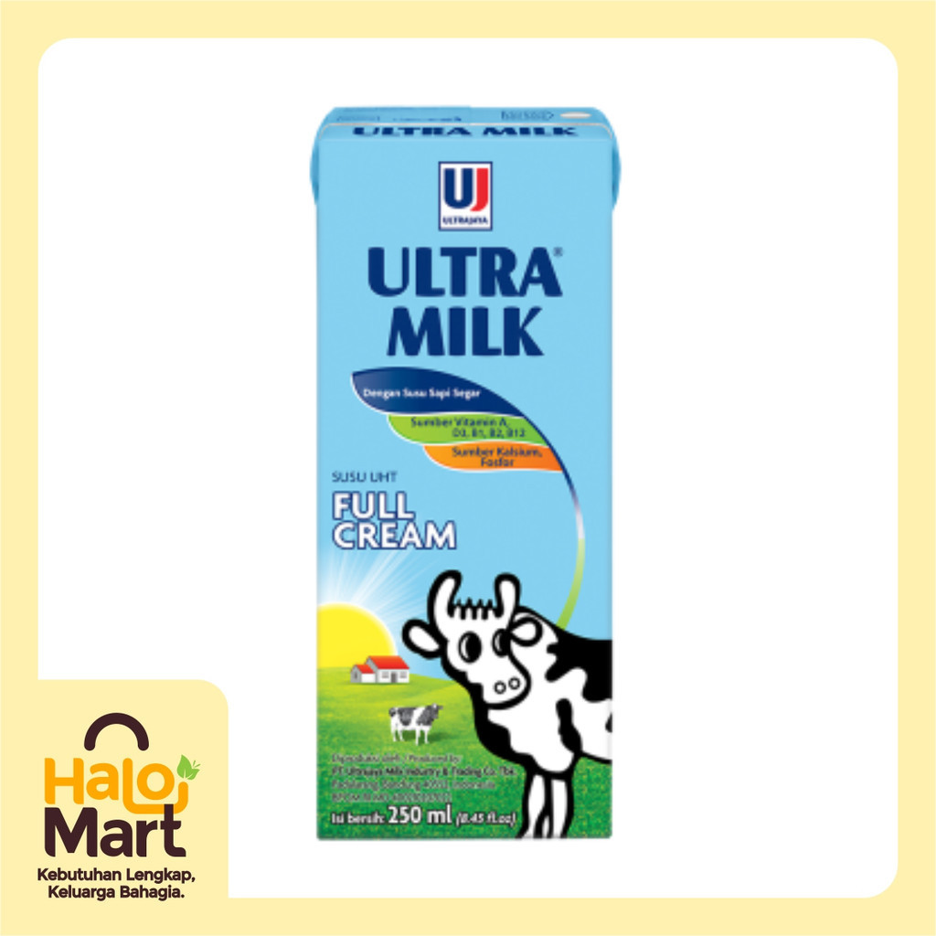 

ULTRA MILK FULL CREAM 250ML (SATUAN/PCS)