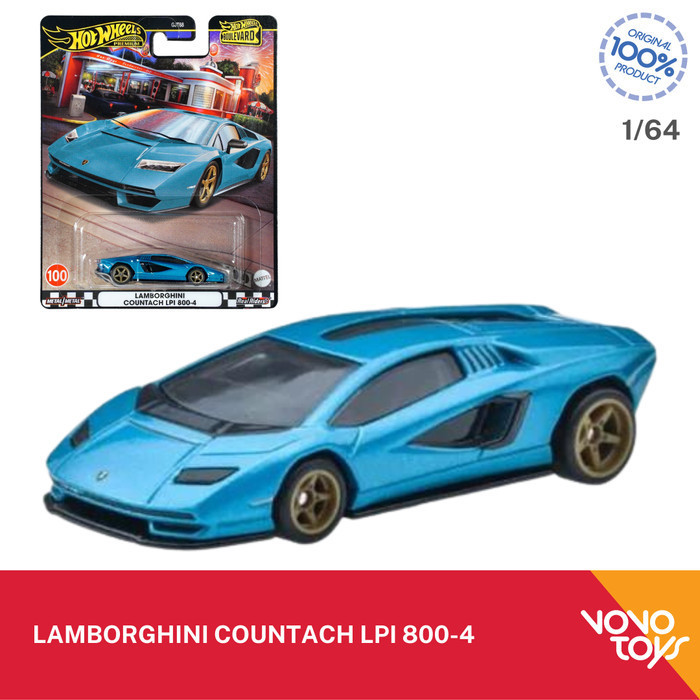 Hot Wheels Premium Lamborghini Countach LPI 800-4 HotWheels Premium