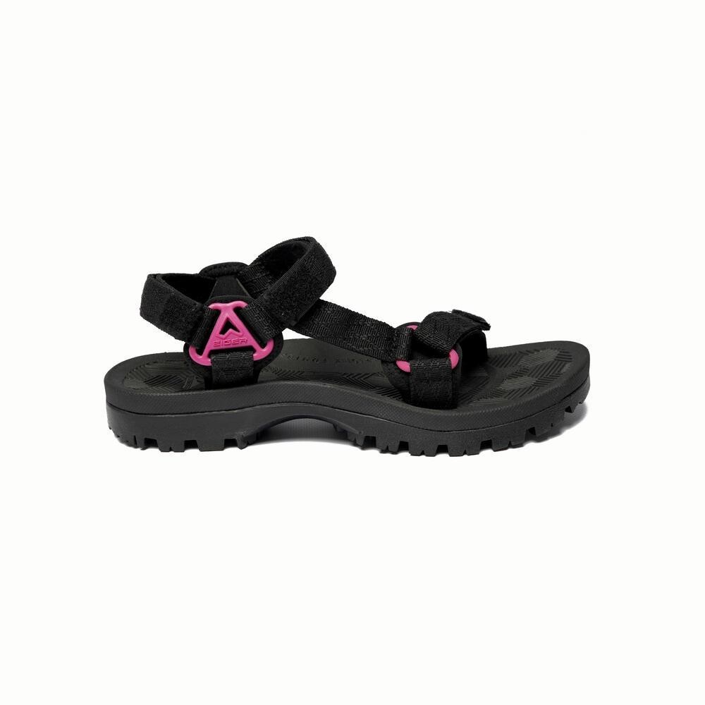 EIGER 1989 SANDAL WANITA WS BHARDEV ROLL STRAP - BLACK