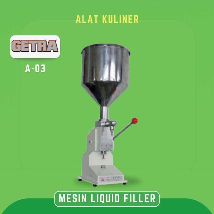 GETRA A 03 A-03 MESIN FILLING LIQUID FILLER MANUAL