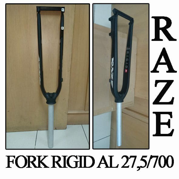 fork rigid alloy RAZE 26/27.5/700/29 mtb roadbike oversize discbrake