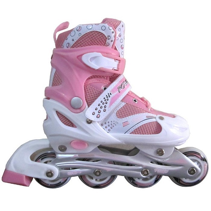 SEPATU RODA ANAK POWER LINE - PINK