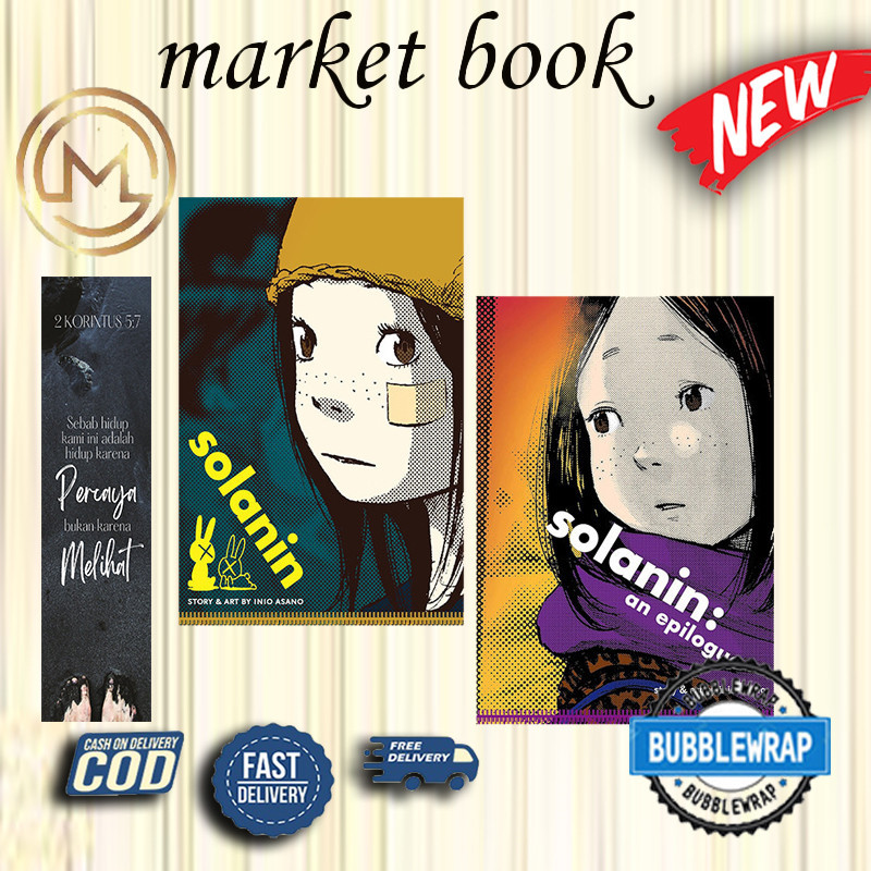 Komik Solanin & solanin - an epilogue Inio Asano, 2 book - English