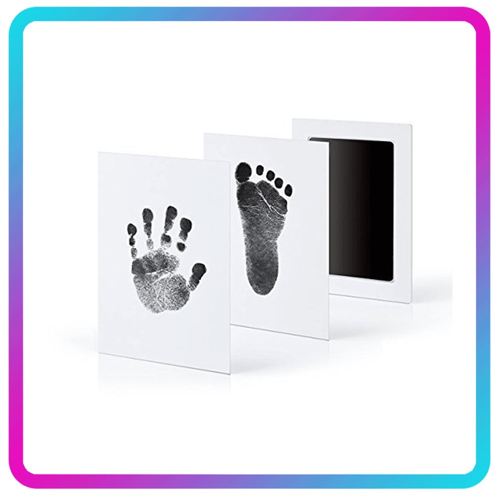 

Safe Non-Toxic Baby Footprints Handprint No Touch Skin Inkless Ink Pads Kits For 0-6 Months Newborn Pet Dog Paw Prints Souvenir