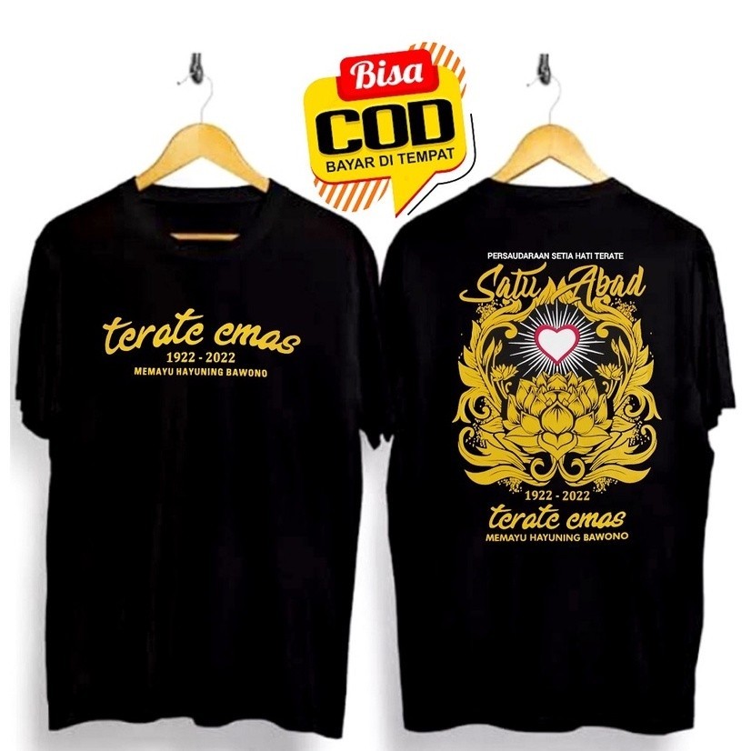 KAOS PSHT SATU ABAD TERATE EMAS-KAOS TERATE EMAS SATU ABAD-KAOS PSHT SATU ABAD DISTRO-KAOS PSHT KERE