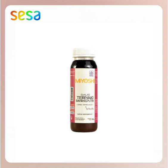 

MIYOSHI Saus Teriyaki Bawang Putih 300gr - Bumbu Masak