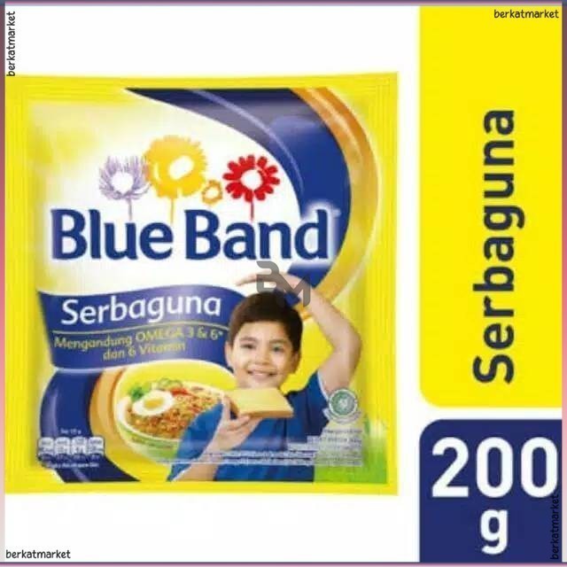 

Blueband Blue Band Margarin Mentega Margarine Serbaguna 200gr Bahan Cake Cookie Kue Roti Kecil Master Sachet 1kg 2kg 5kg 15kg 250gr 200gr 4.5 1 200