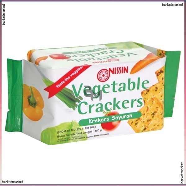 

NISSIN VEGETABLE CRACKERS 150GR - BISKUIT