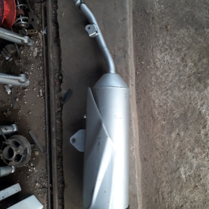 knalpot kawasaki KLX 150 BF original copotan