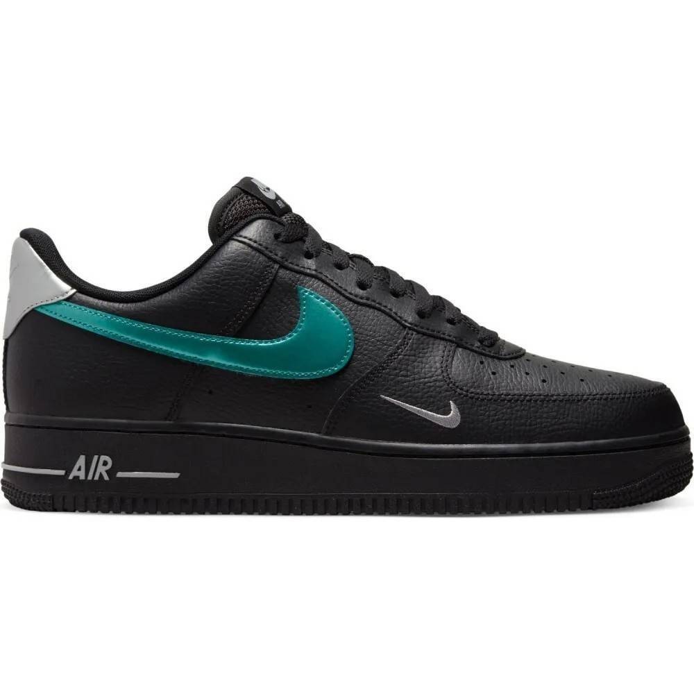 Nike Air Force 1 Low '07 Black Blue Lightning