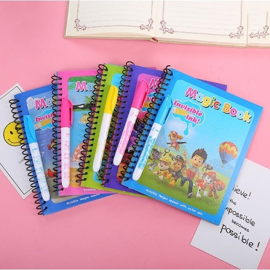 

Magic Water Book / Book Water / Buku Mewarnai Ajaib / Magic Water Pen